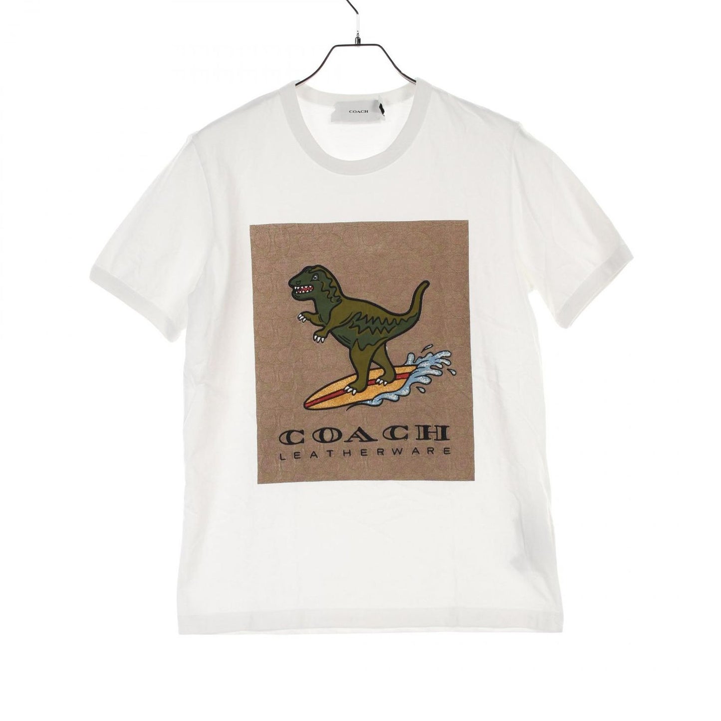 COACH Lexy White Cotton T-Shirt - Timeless Elegance