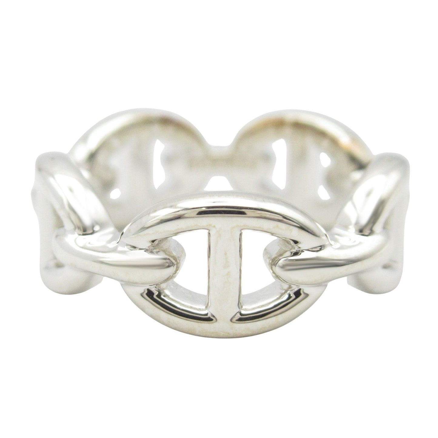 HERMES Chaine d'Ancre Ring in Silver 925 - Unisex Elegance