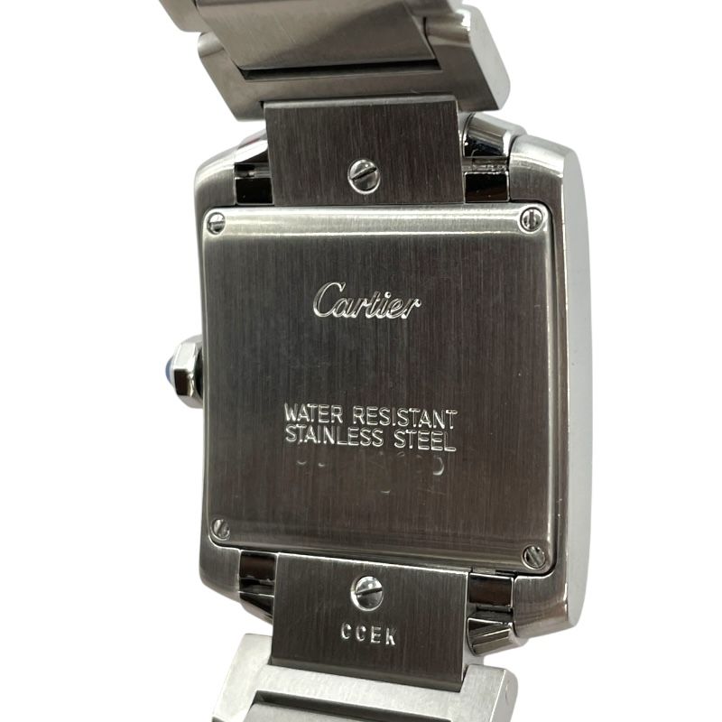 Cartier Tank Française MM W51011Q3 - Exquisite White Quartz Watch