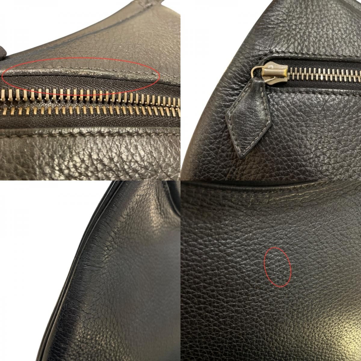 HERMES Black Togo Kakawett Shoulder Bag - Timeless Elegance