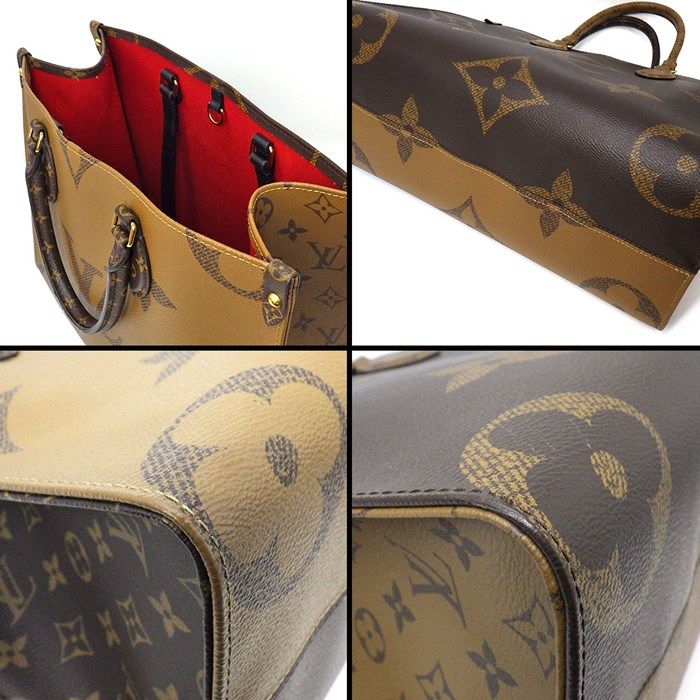 Louis Vuitton OnTheGo MM Tote Bag - Monogram Reverse Canvas