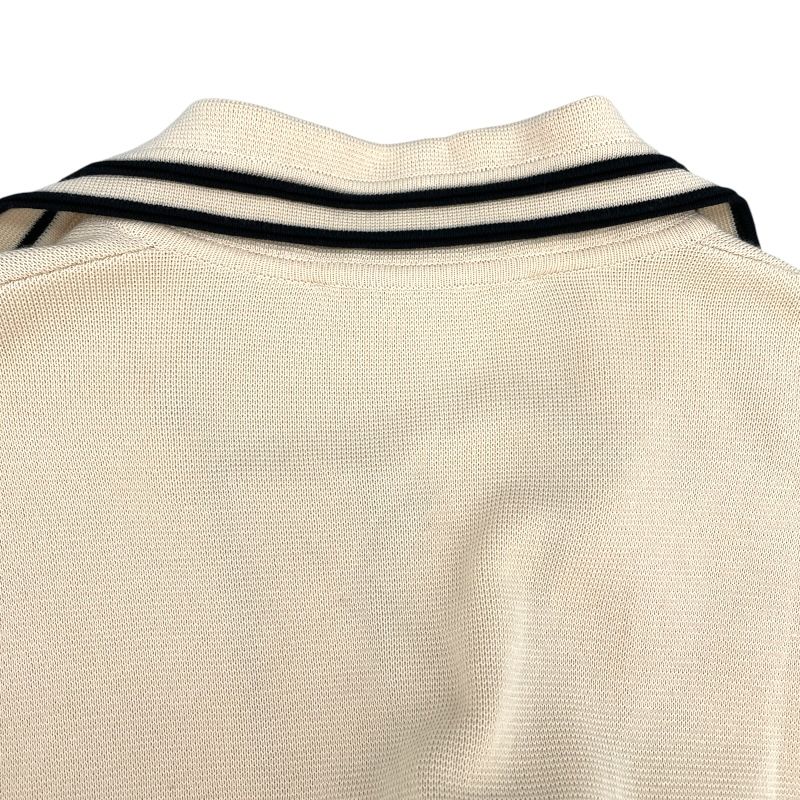 GUCCI Ivory Silk Blend Shirt Dress - Timeless Elegance