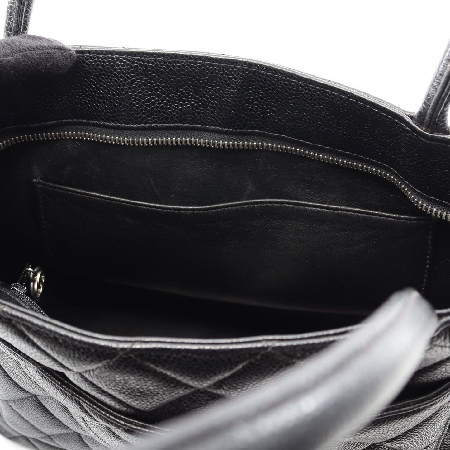 CHANEL Reissue Tote A01804 Black Leather Handbag