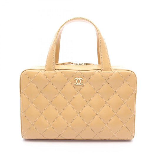 CHANEL Wild Stitch Tote Bag in Beige Leather - Timeless Elegance