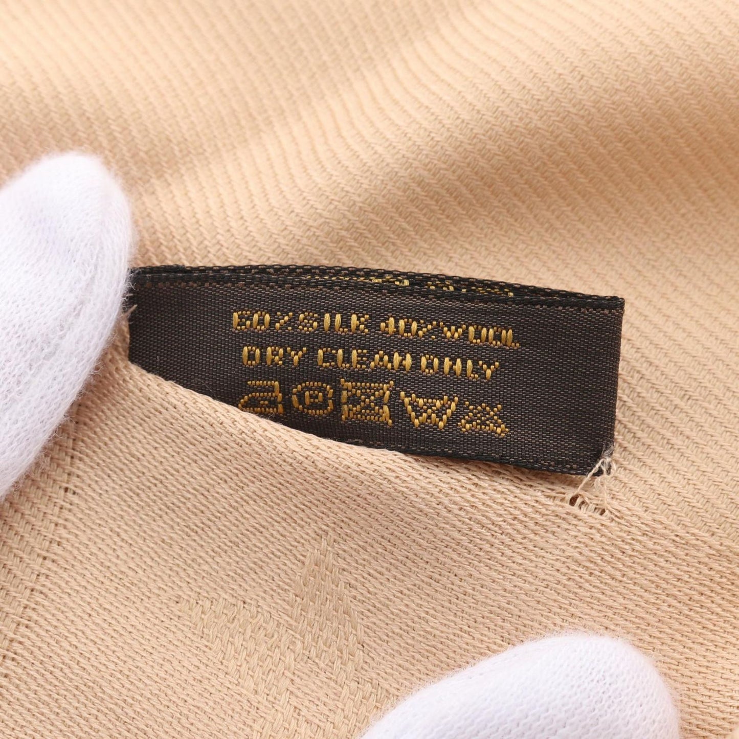 Louis Vuitton Monogram Silk Wool Shawl - Timeless Elegance