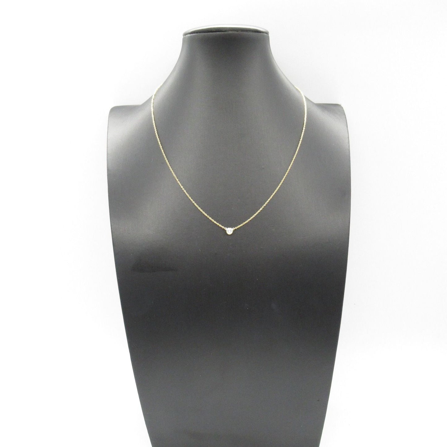 TIFFANY & CO. By the Yard Necklace in 18K Yellow Gold with Diamonds