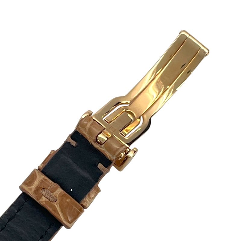 HARRY WINSTON Avenue C Mini Quartz Watch in K18PG - Exquisite Silver Elegance