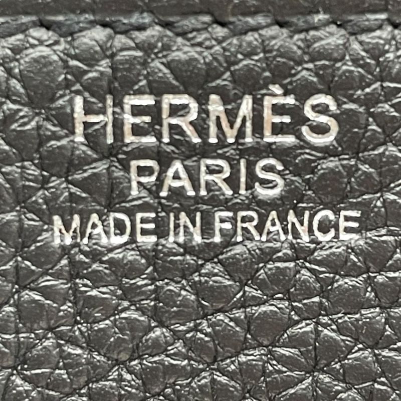 HERMES Birkin 30 U Stamp Black Togo Leather Handbag with Silver Hardware