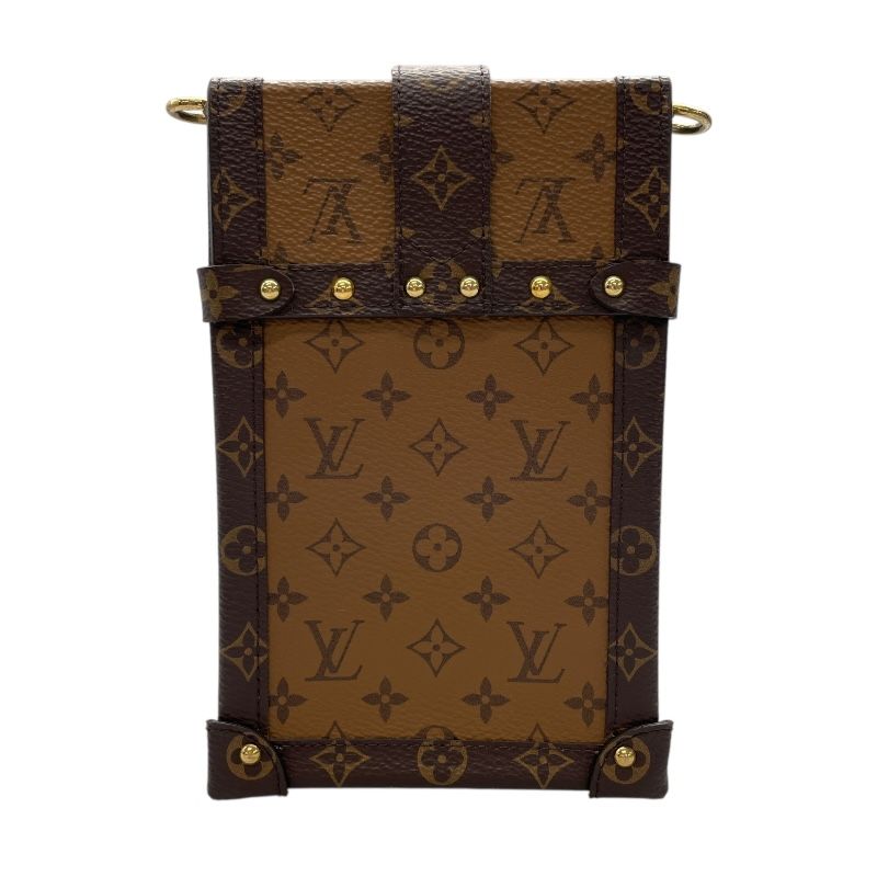 Louis Vuitton Monogram Reverse Pochette Trunk Vertical - Brown