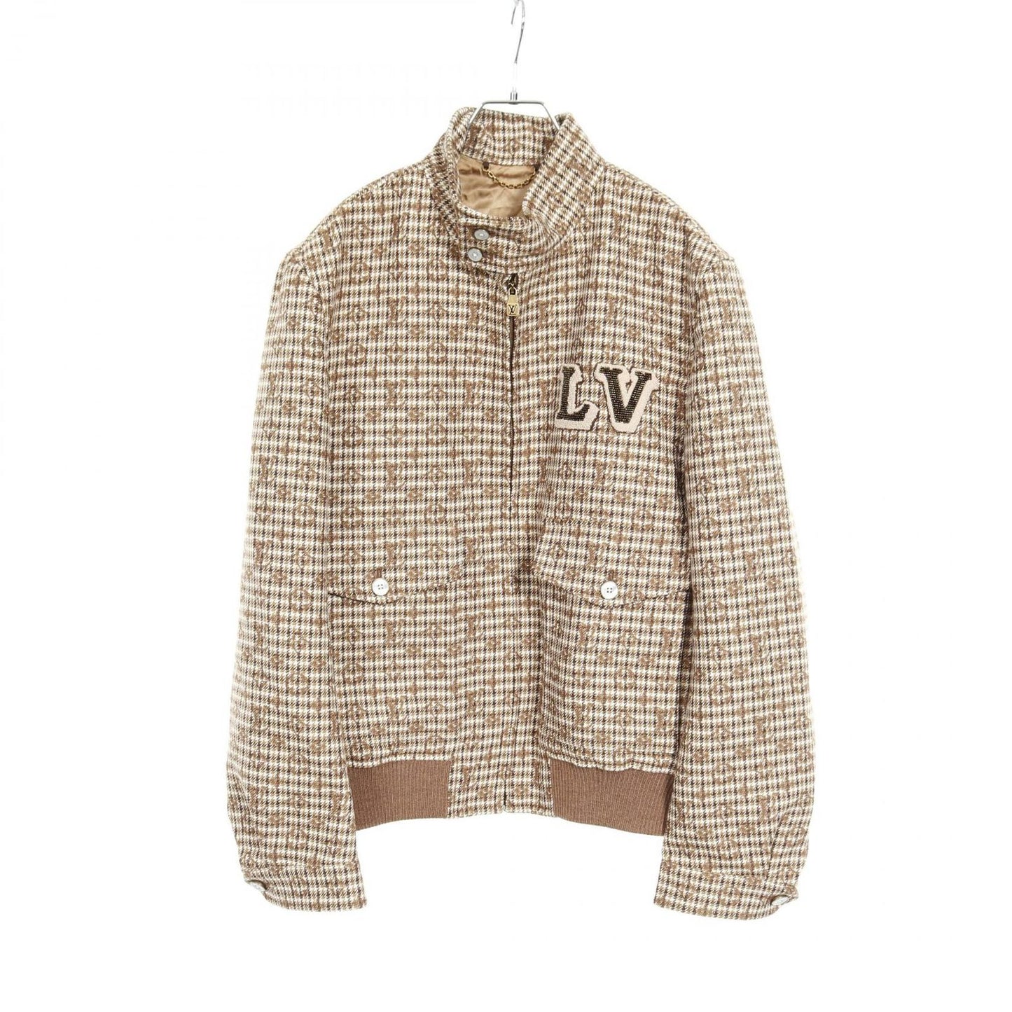 Louis Vuitton Monogram Wool Blouson Jacket - Timeless Elegance