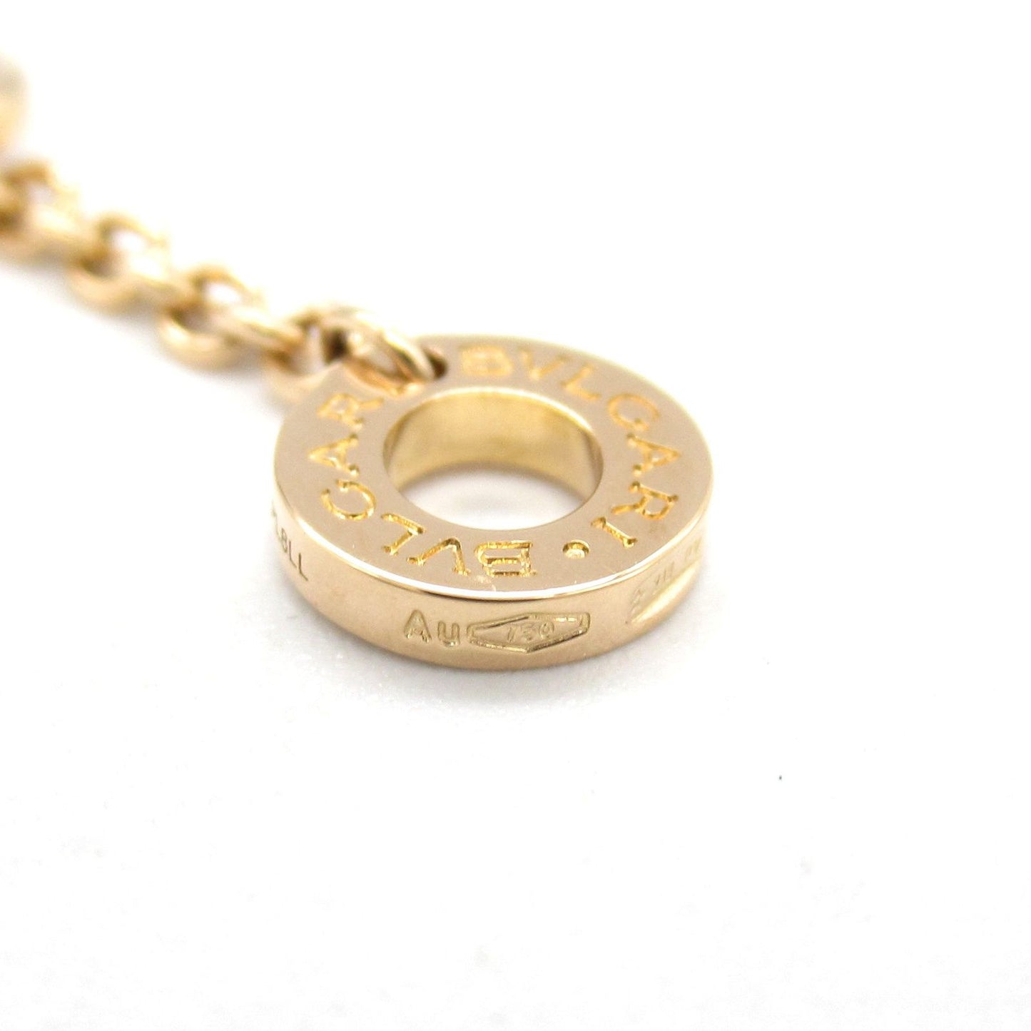 BVLGARI Bvlgari Necklace with Onyx and Diamonds in 18K Pink Gold