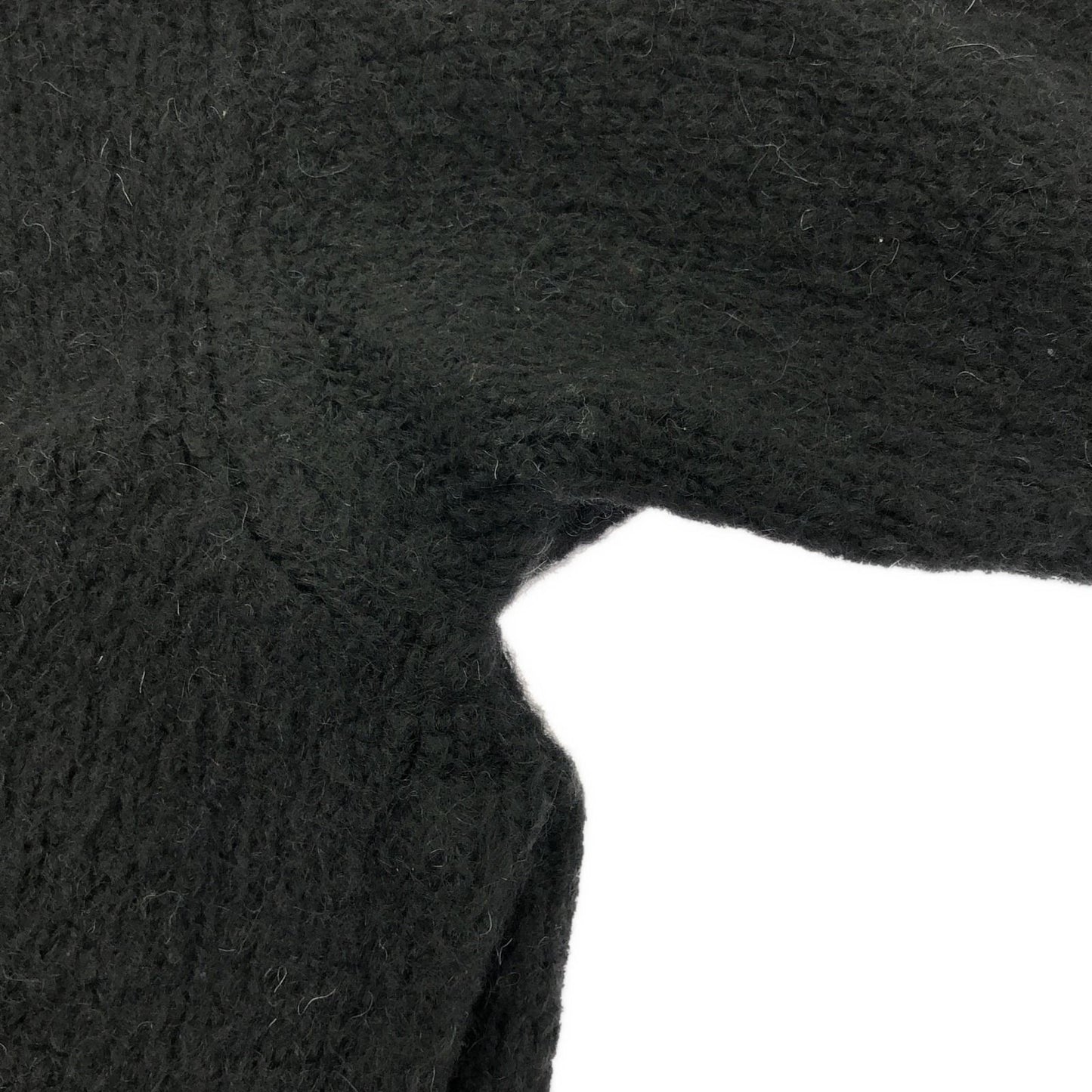 MM6 Black Knit Sweater - Timeless Elegance for the Modern Woman