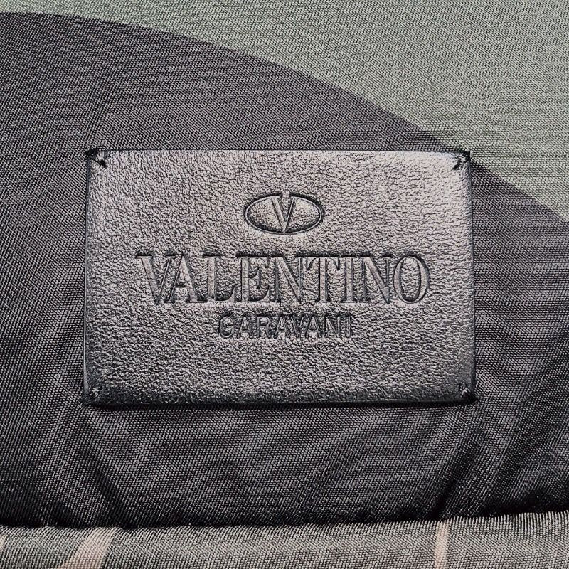 VALENTINO Nylon Backpack in Black & Khaki - Exclusive Men's Design
