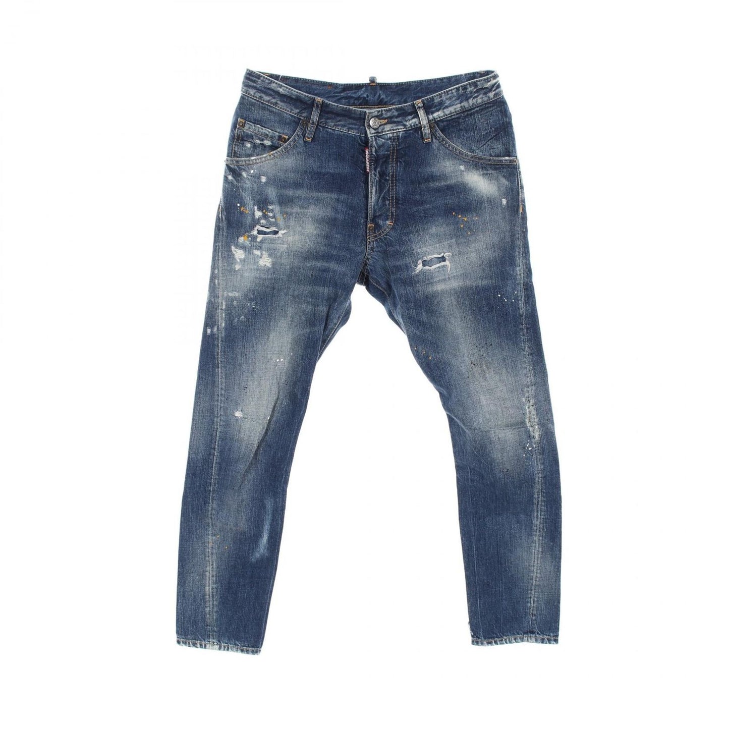 DSQUARED2 Indigo Blue Denim Pants - Timeless Elegance