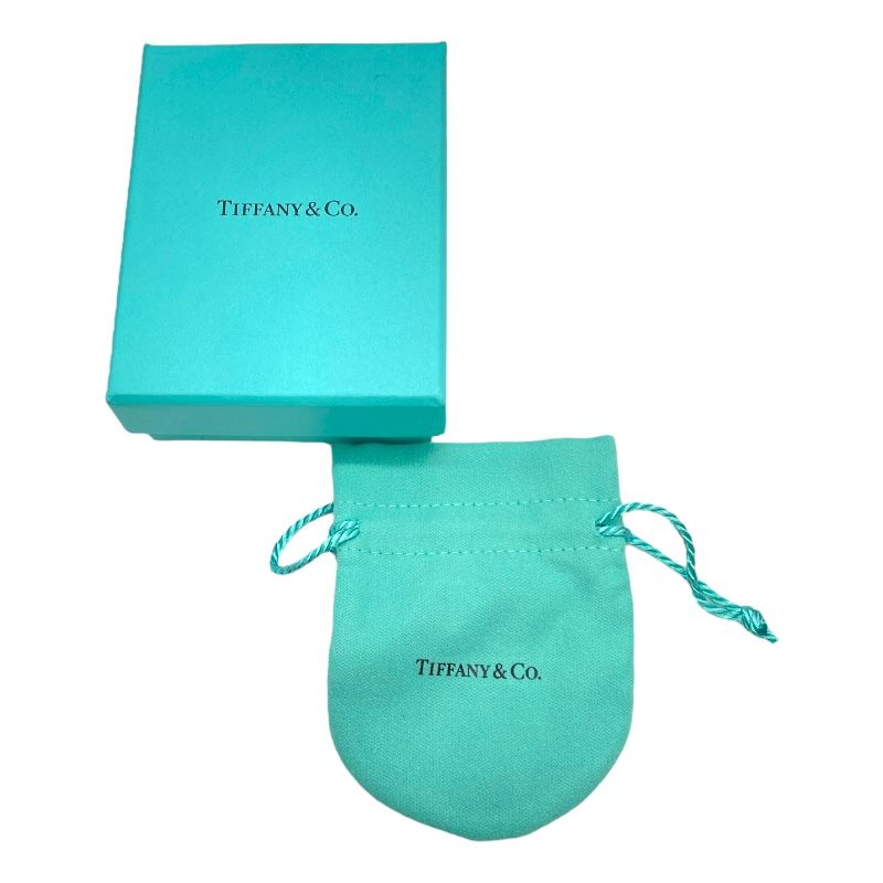 Tiffany & Co. Diamond Tag Chain Bracelet in Au750 Silver