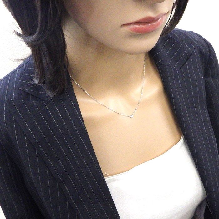 Cartier Amour XS Diamond Necklace in 18K White Gold