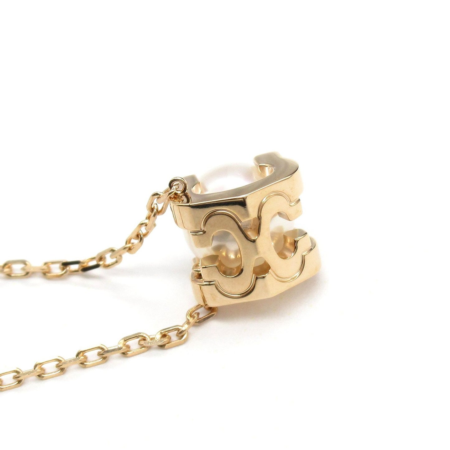 CARTIER C de Cartier Pearl Necklace in 18K Pink Gold