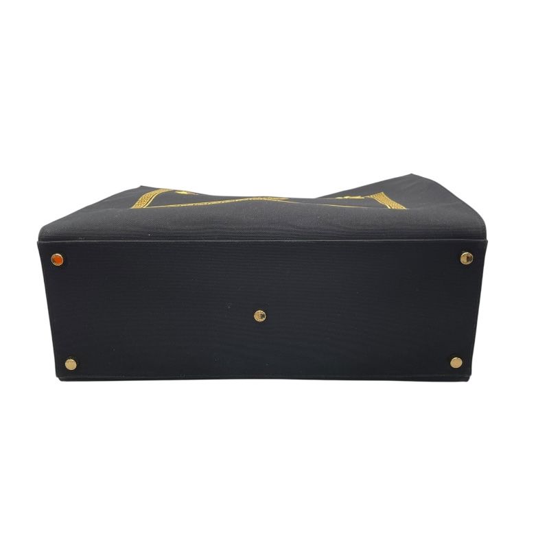 Fendi Fendache Tote 7VA558 Black Canvas - Exclusive Men's Tote Bag