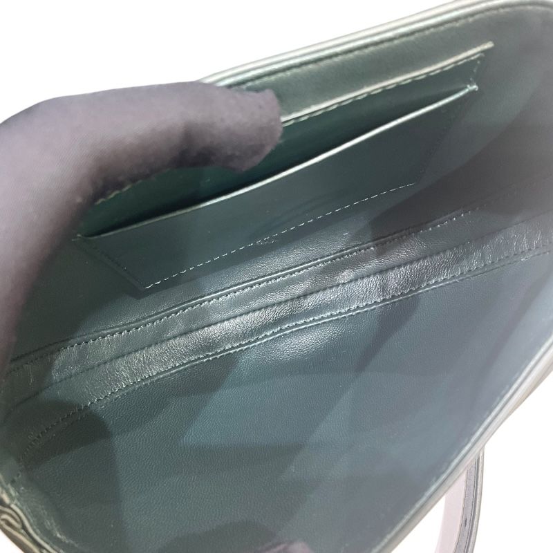 CELINE Small Buzas 16 in Green Box Calf - Exquisite Luxury