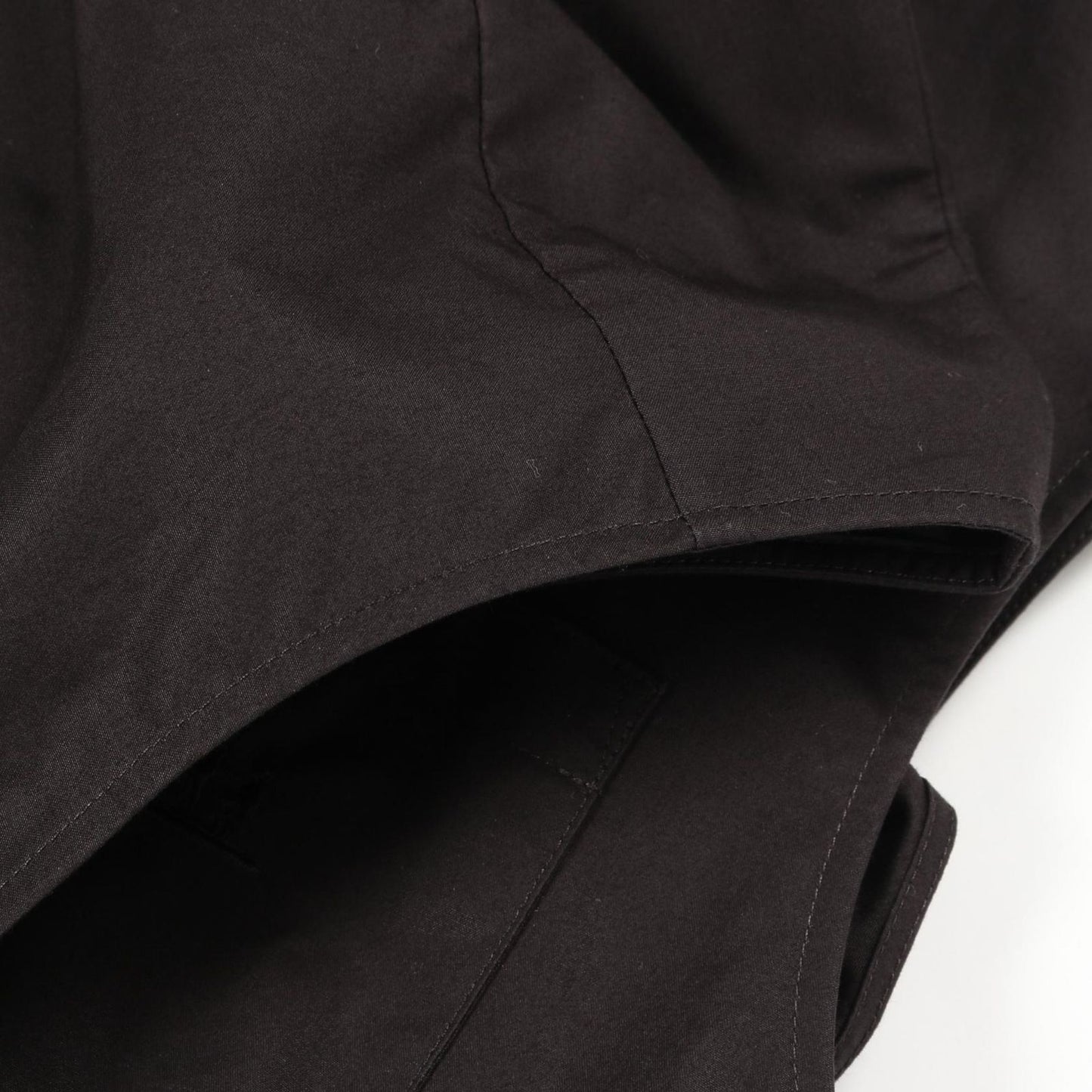 HERMES Black Cotton Carreche Dress - Timeless Elegance