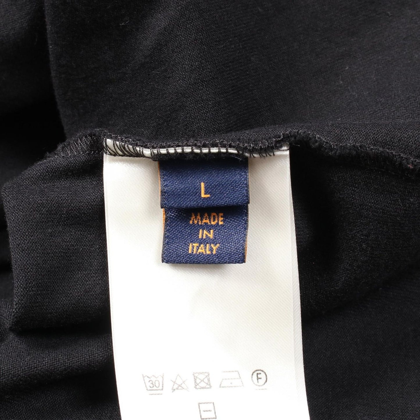 Louis Vuitton Cotton T-Shirt - Timeless Black Elegance