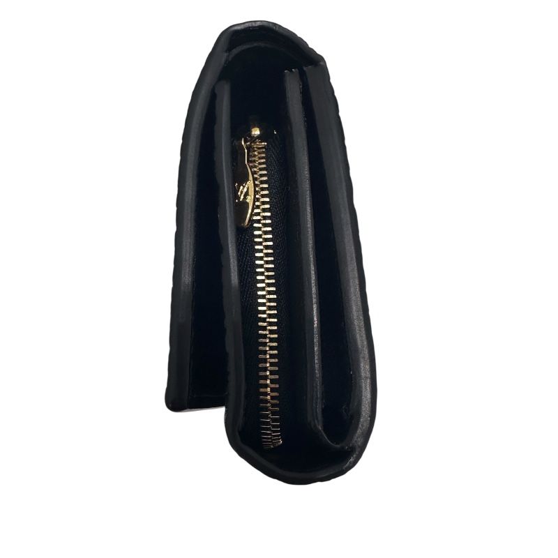 Louis Vuitton Capucines Tiny Wallet in Black Trianon Leather