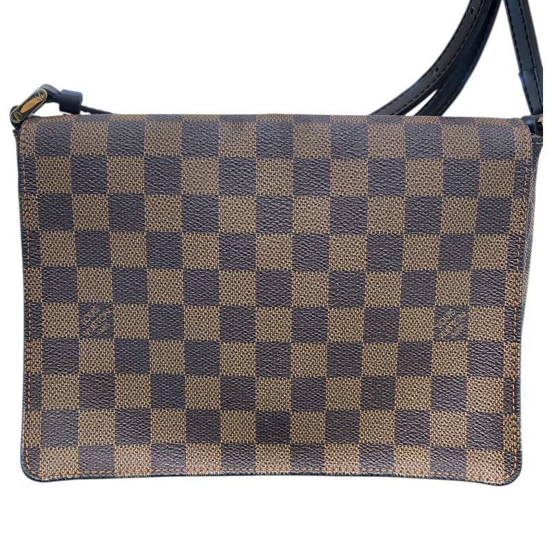 Louis Vuitton Musette Tango Long Brown Damier Canvas Shoulder Bag