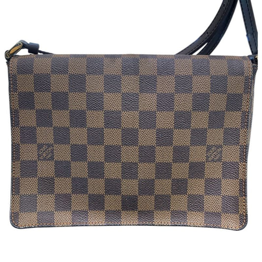 Louis Vuitton Musette Tango Long Brown Damier Canvas Shoulder Bag