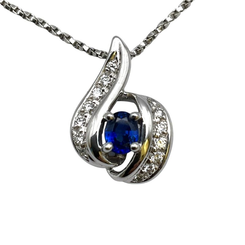 Pola Platinum Necklace Pt900 - Exquisite Silver Elegance