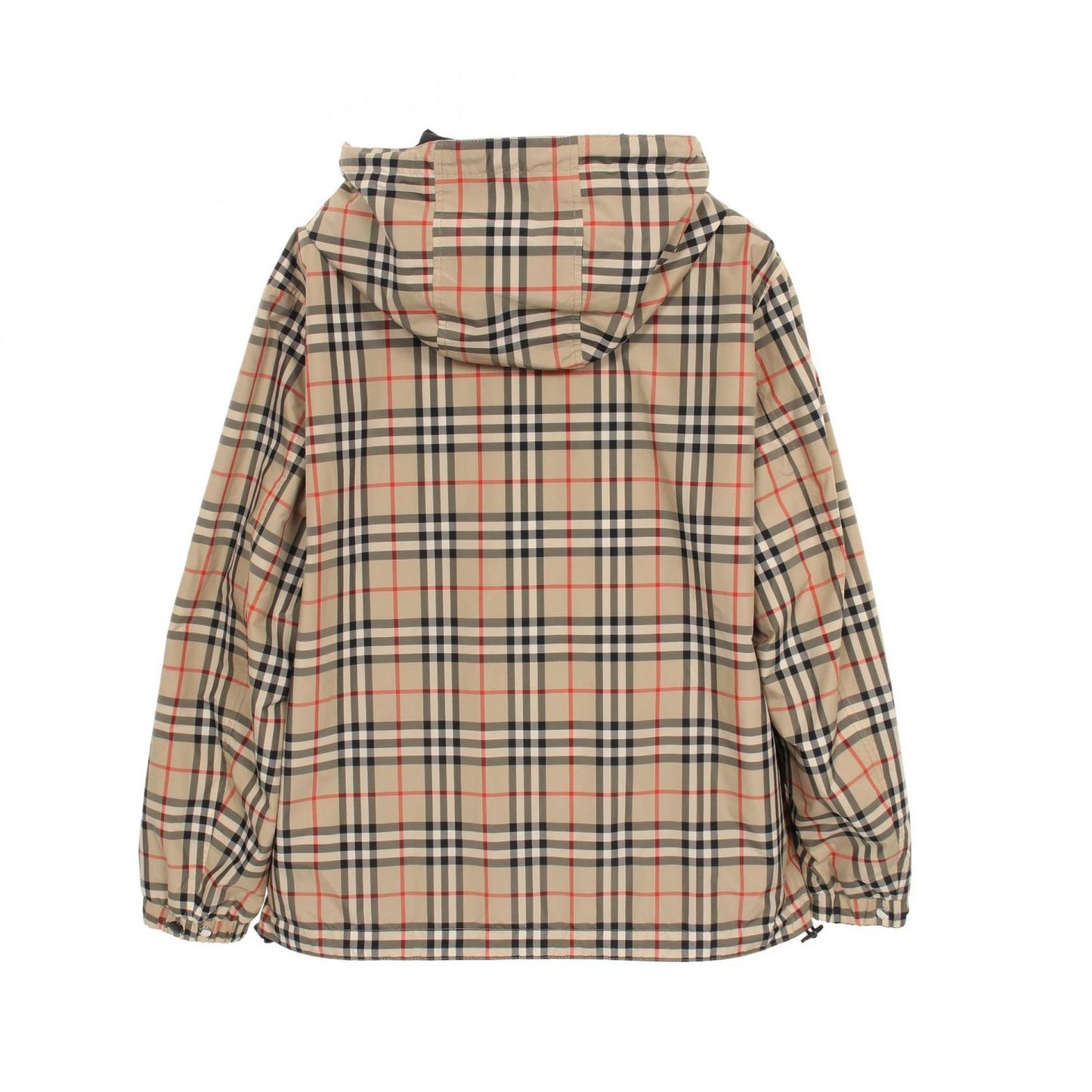 BURBERRY Nova Check Reversible Nylon Jacket - Timeless Elegance