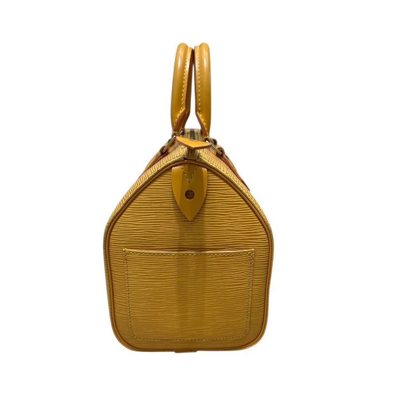 Louis Vuitton Speedy 25 Epi Leather Handbag in Tassili Yellow