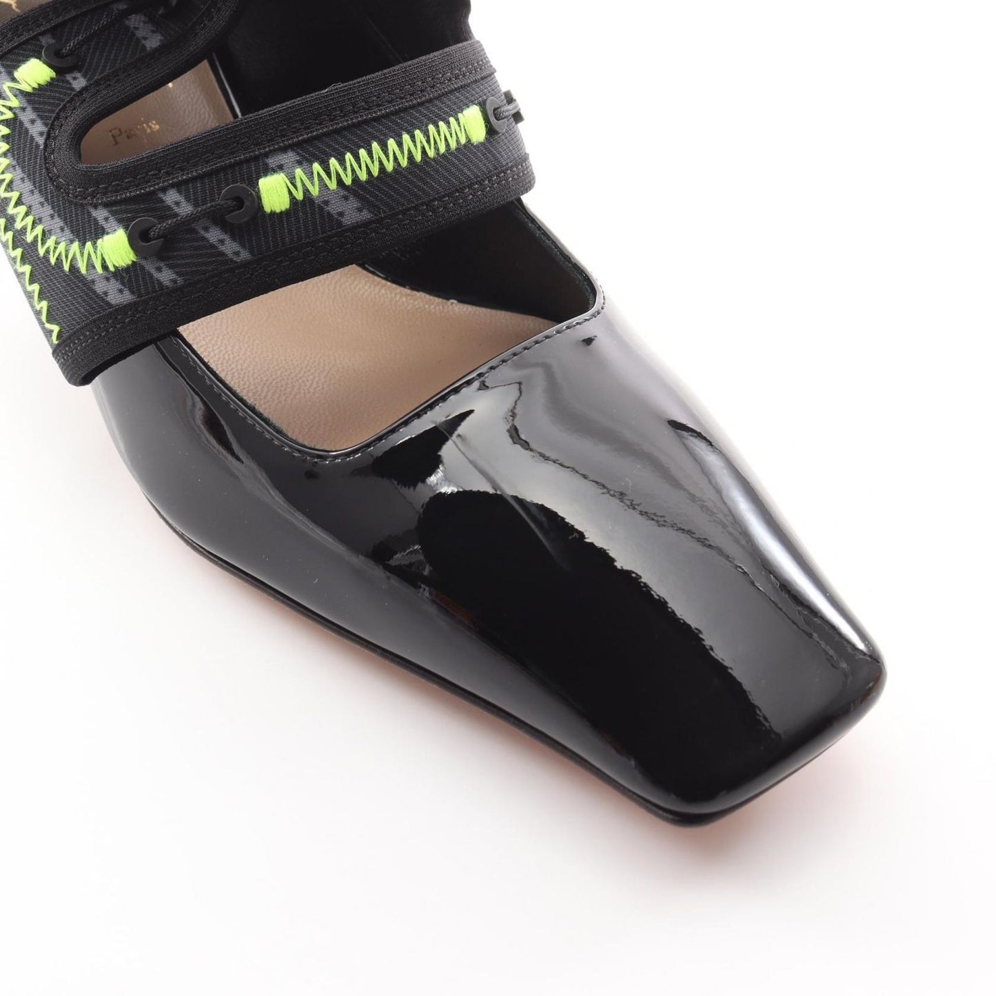 Dior x Roger Vivier Patent Leather Sandals - Exclusive Design