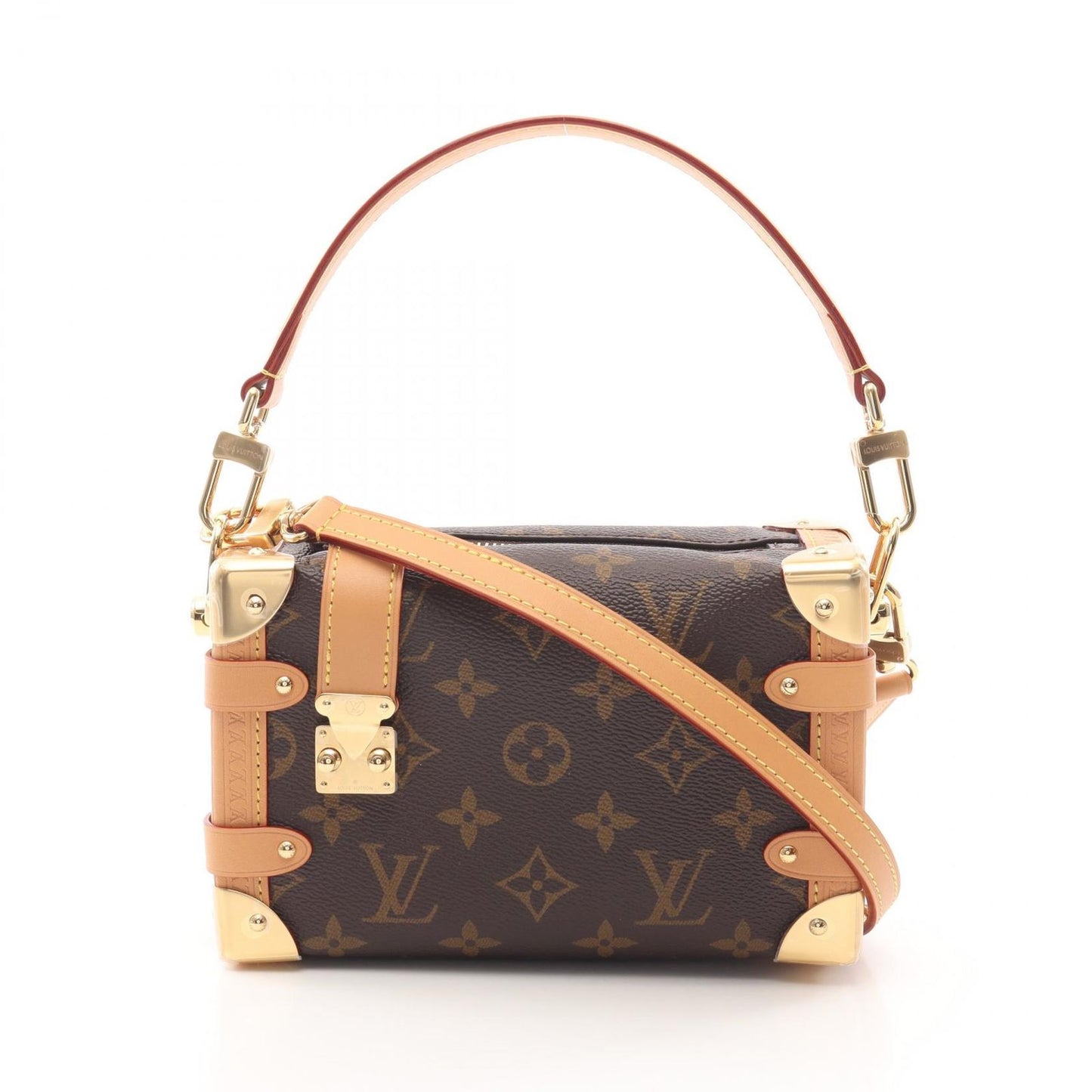 Louis Vuitton Monogram Side Trunk PM Handbag - Exquisite Craftsmanship