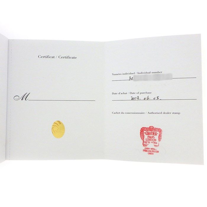 Cartier Ballon Bleu W4BB0015 Diamond Bezel Silver Dial Ladies Watch