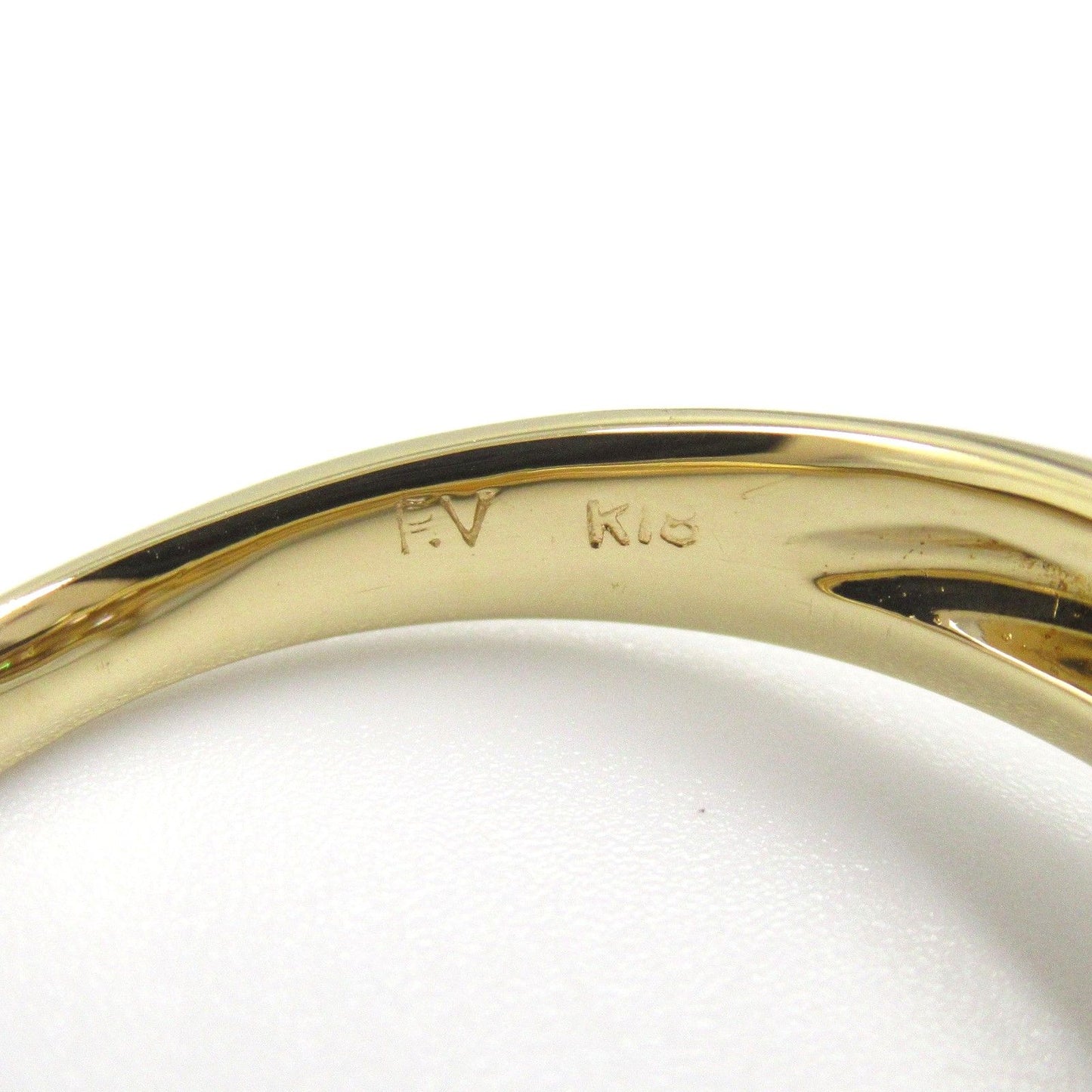 Ponte Vecchio Diamond Ring in 18K Yellow Gold - Size 15