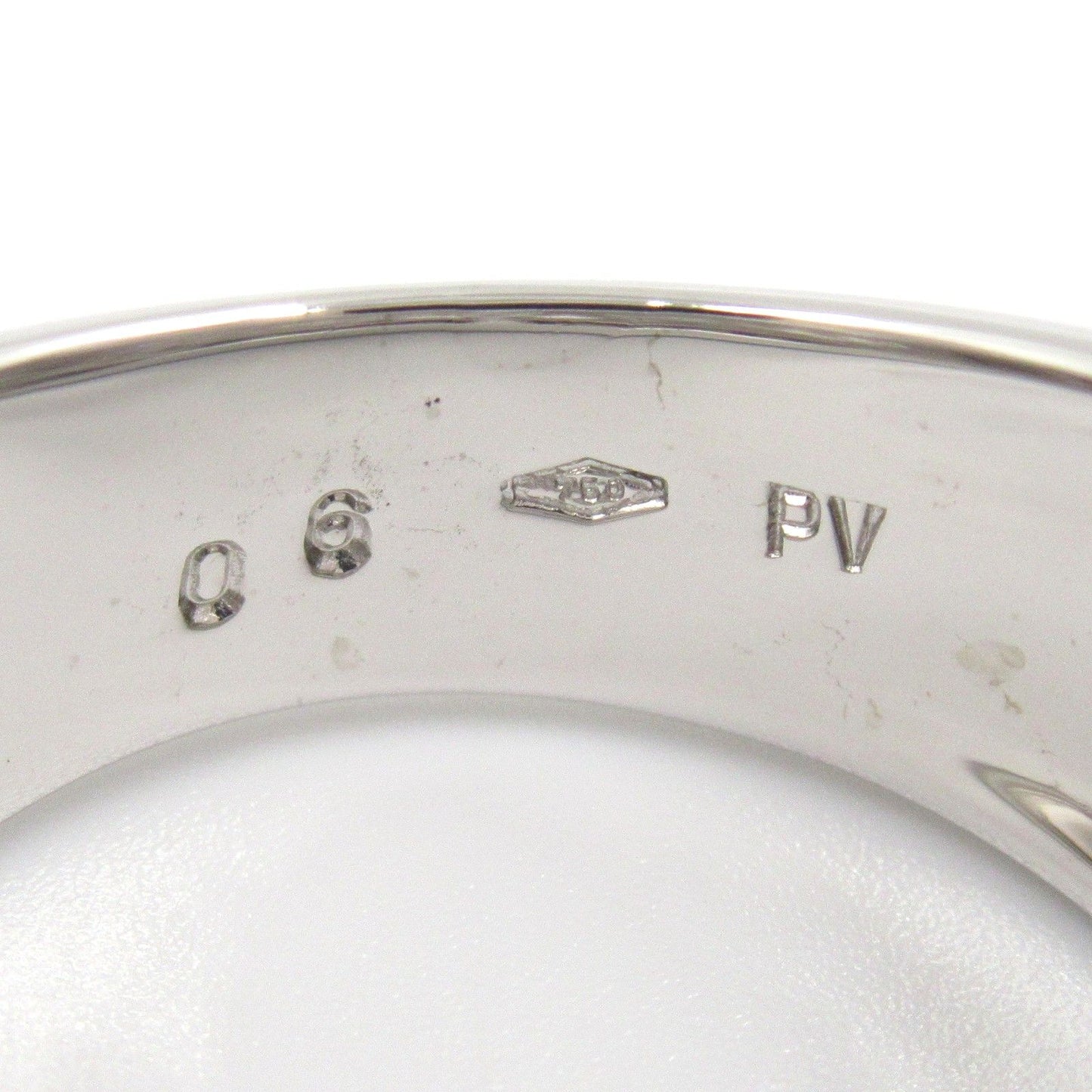 Ponte Vecchio Diamond Ring in 18K White Gold - Size 11