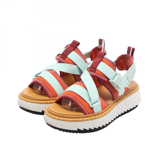 Chloe LILLI Sandals in Orange Brown - Exquisite Craftsmanship