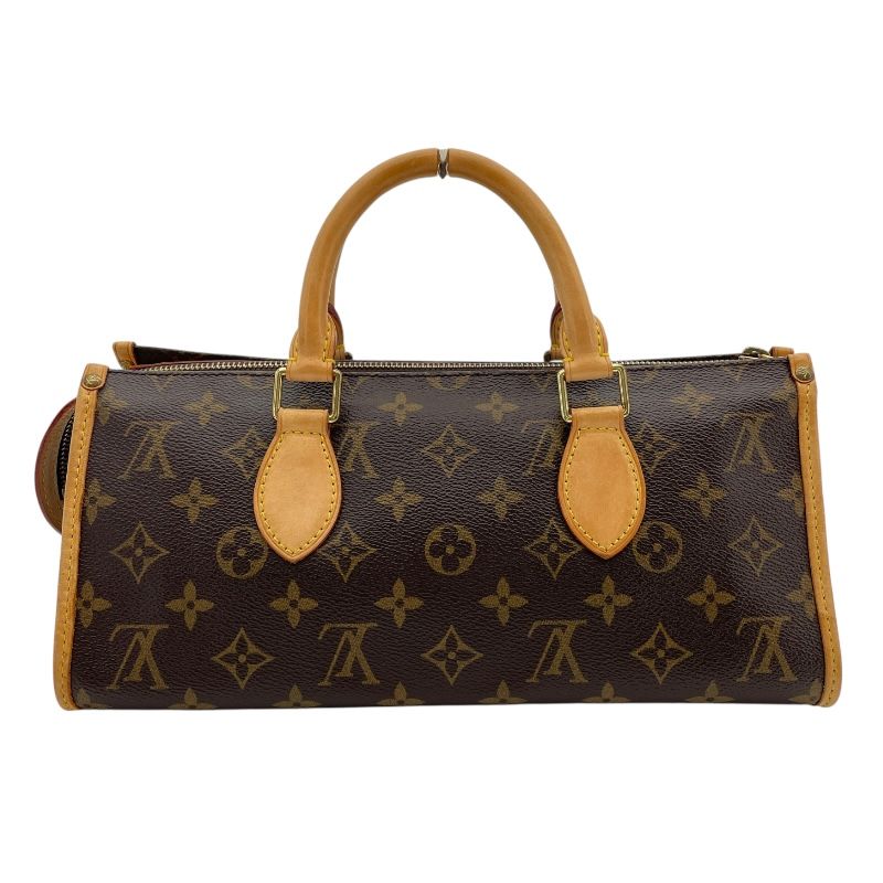 Louis Vuitton Popincourt M40009 Monogram Canvas Handbag - Brown