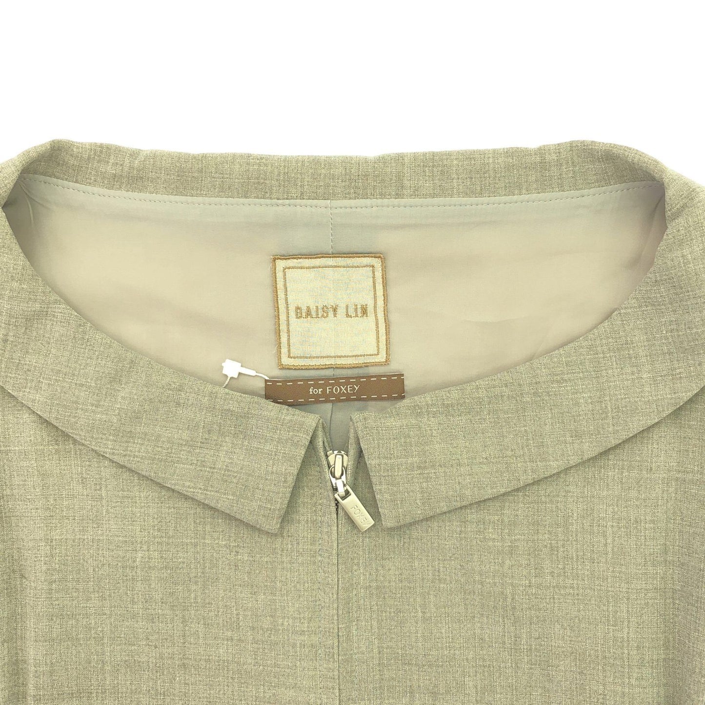 DaisyLin Light Grey Wool Dress - Timeless Elegance