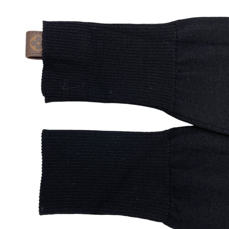 Louis Vuitton Ribbed Accent Turtleneck Sweater - Black Wool XS