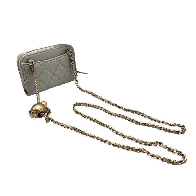 CHANEL Lambskin Ball Chain Wallet AP2462 - Exquisite Shoulder Bag