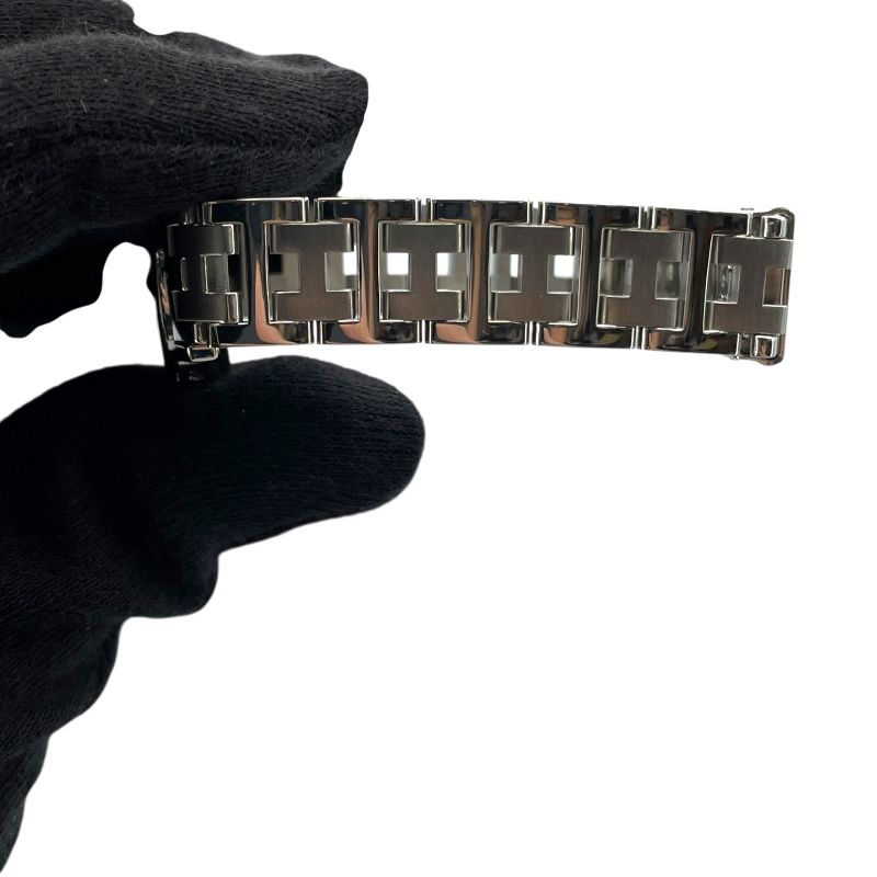 HERMES Clipper CL4210 White SS Quartz Ladies Watch