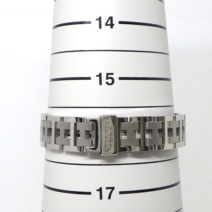 HERMES Clipper CL4.210 Date Quartz Watch with Blue Sunray Dial