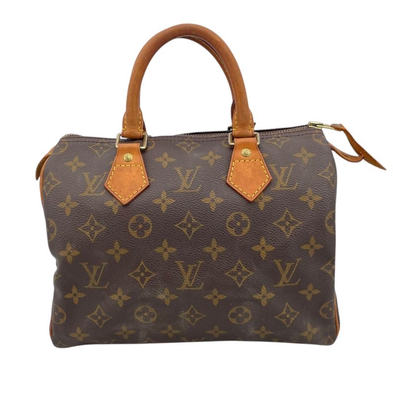 Louis Vuitton Speedy 25 Monogram Canvas Handbag - Brown