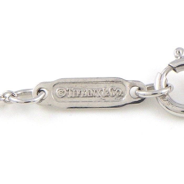 Tiffany & Co. Atlas Drop Swing Necklace with Diamond in K18WG