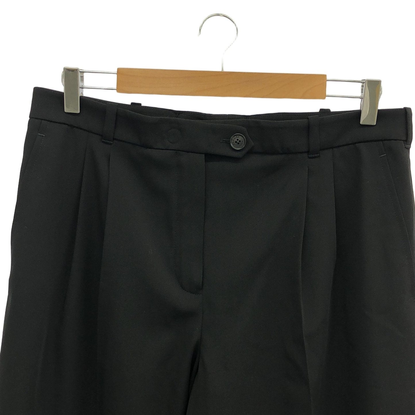 HERMES Black Wool Slacks - Timeless Elegance for the Modern Man