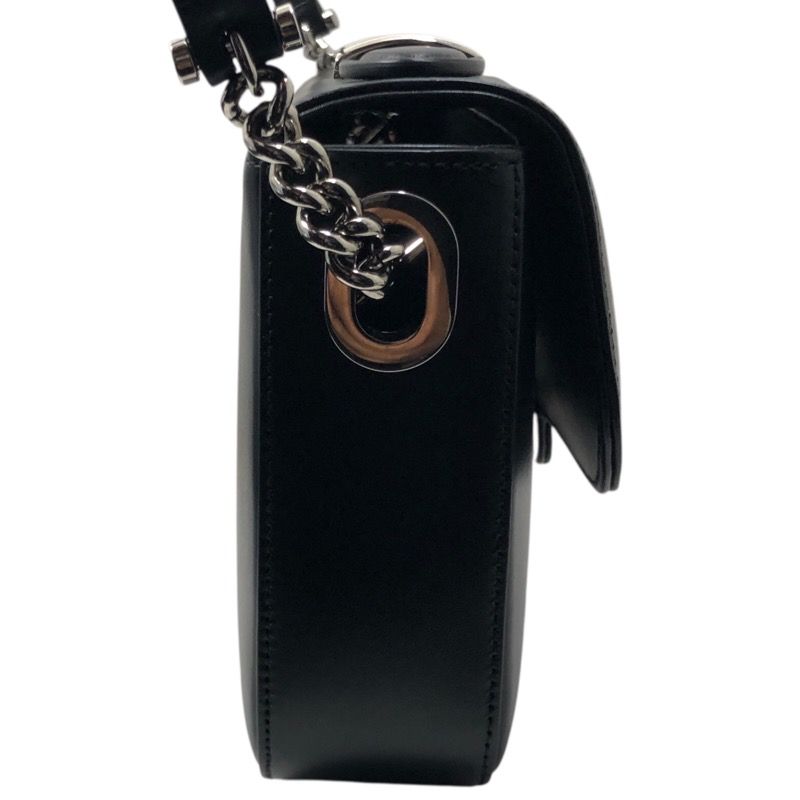 GUCCI Petit GG 2Way Shoulder Bag in Black Leather - Timeless Elegance