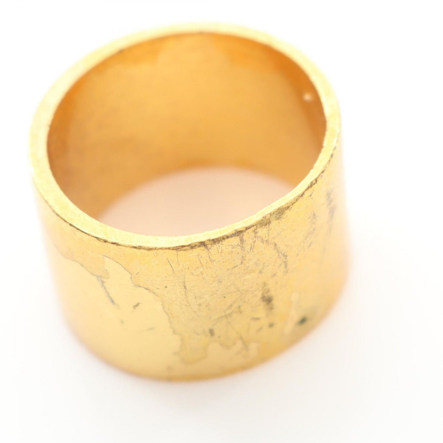 CHANEL Coco Mark Gold-Plated Ring - Timeless Elegance