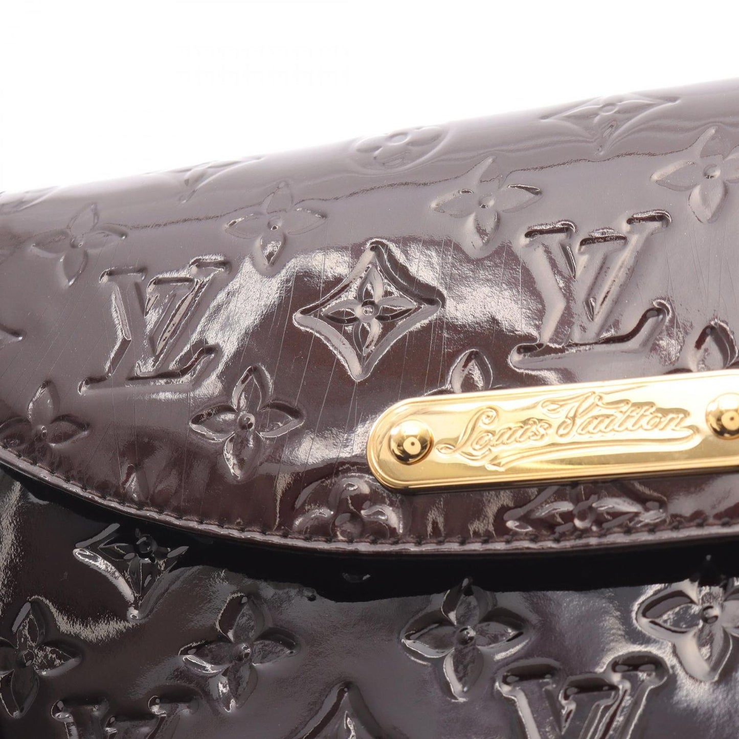 Louis Vuitton Rodeo Drive Monogram Vernis Amarante Shoulder Bag