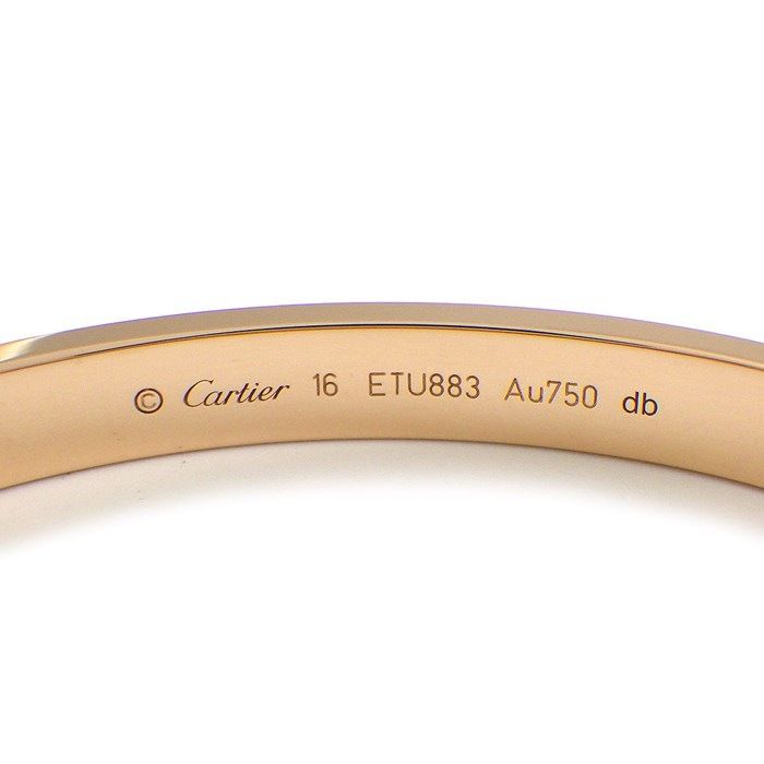 Cartier Love Bracelet Classic B6067417 in K18 Pink Gold